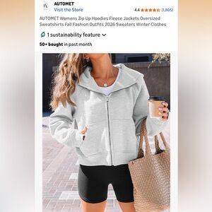 Scuba dupe zip up hoodie